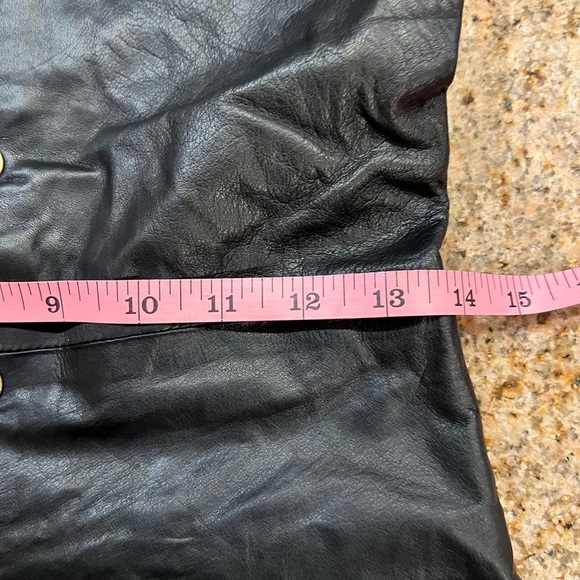 One Teaspoon Angels Leather Black Button-Up Romper/Jumpsuit Straps Small NWT - Picture 5 of 13